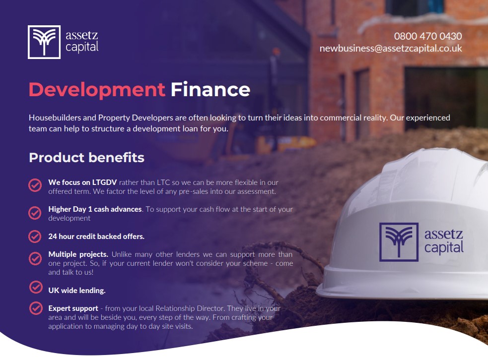 Development Finance Product Guide