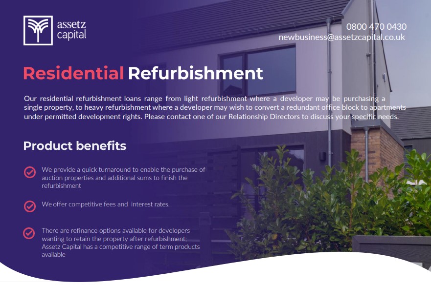 Residential Refurbishment Product Guide